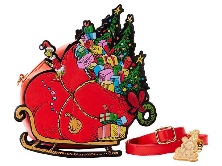 How the Grinch Stole Christmas Sleigh Crossbody Bag Gallery Image 1