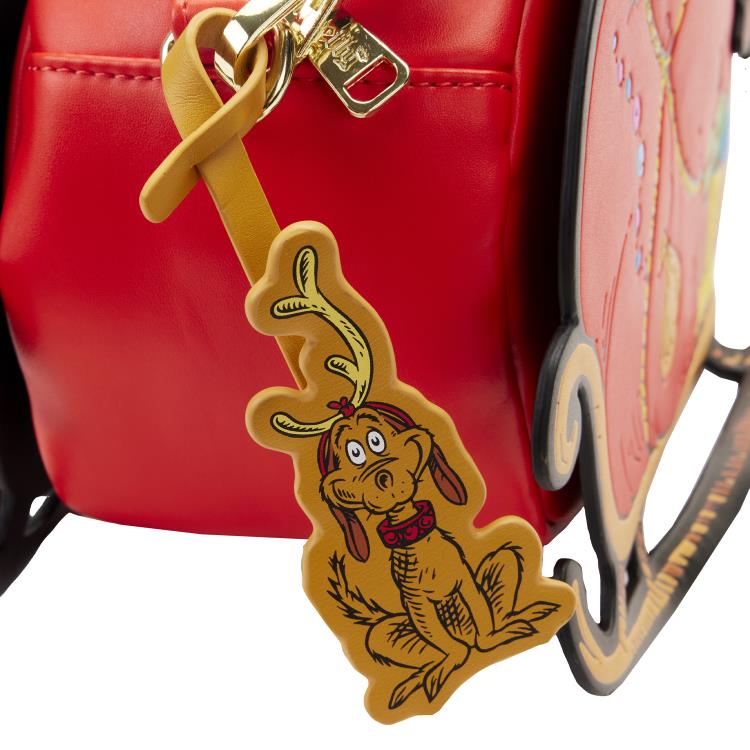 How the Grinch Stole Christmas Sleigh Crossbody Bag Gallery Image 6
