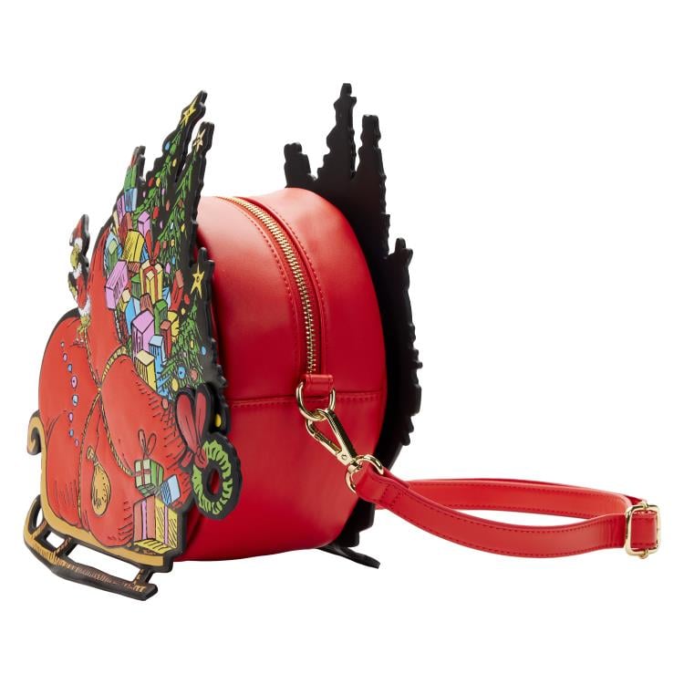 How the Grinch Stole Christmas Sleigh Crossbody Bag Gallery Image 3