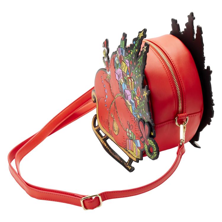 How the Grinch Stole Christmas Sleigh Crossbody Bag Gallery Image 5