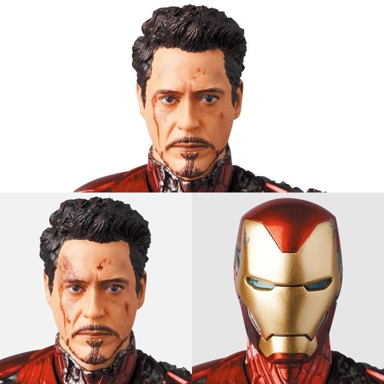 MAFEX No. 195 Iron Man Mark 85 Battle Damaged Figure