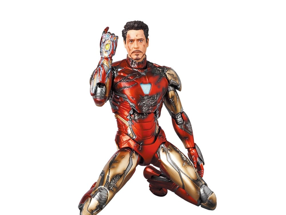 マフェックス アイアンマン エンドゲーム 195 MAFEX No. 195 Iron Man Mark 85 Battle Damaged Figure