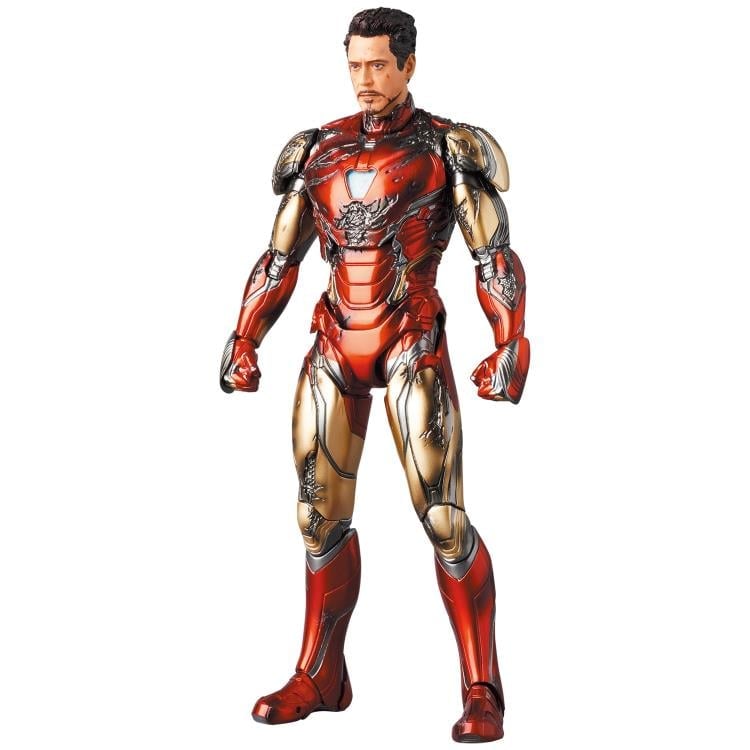 マフェックスMAFEX アイアンマン マーク85 No.195　未開封品 MAFEX No. 195 Iron Man Mark 85 Battle Damaged Figure