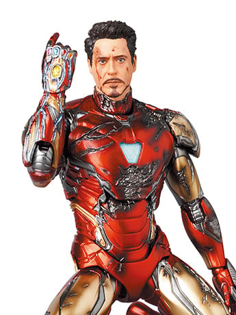マフェックス アイアンマン エンドゲーム 195 MAFEX No. 195 Iron Man Mark 85 Battle Damaged Figure