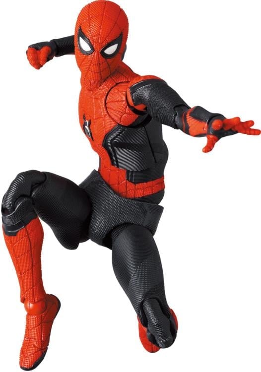 Spider-Man: No Way Home MAFEX No.194 Spider-Man (Upgraded Suit) Action Figure Gallery Image 3