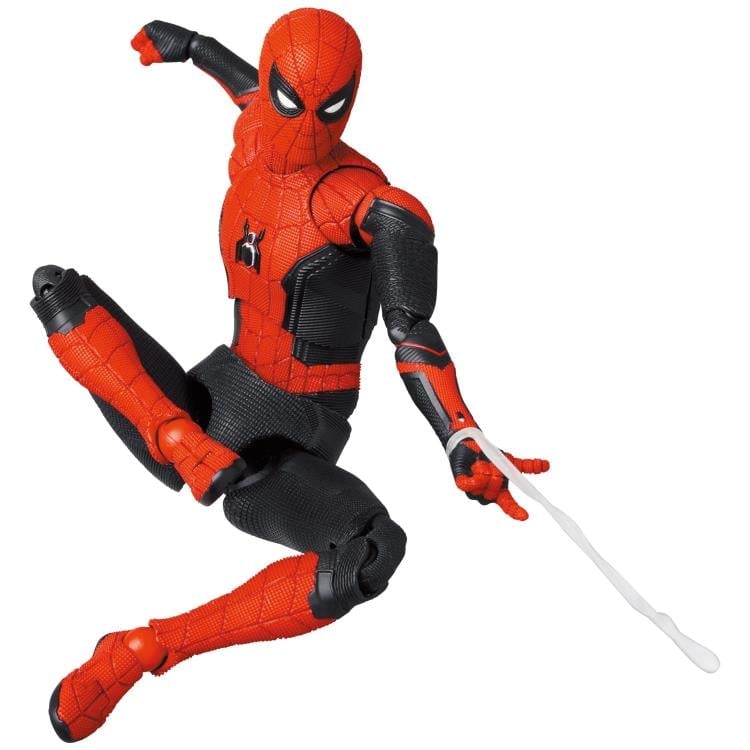 Spider-Man: No Way Home MAFEX No.194 Spider-Man (Upgraded Suit) Action Figure Gallery Image 4