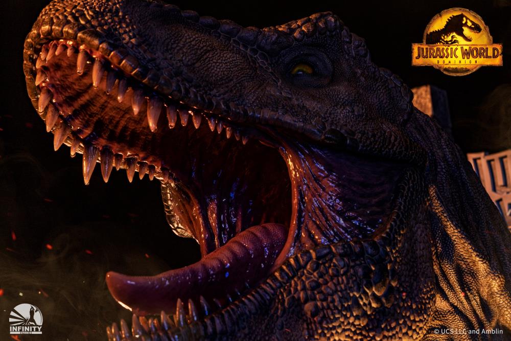 Jurassic World: Dominion Tyrannosaurus Rex Wall-Mounted Bust with Display Stand Gallery Image 15