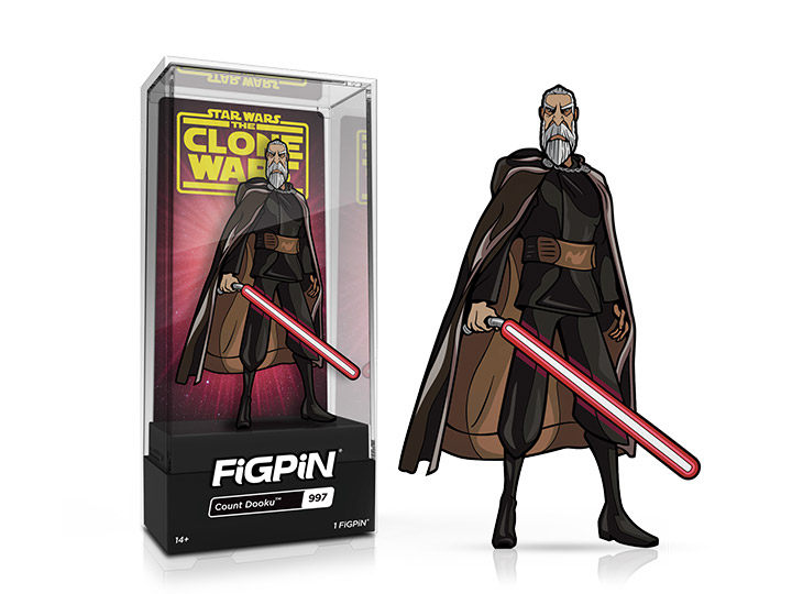 Star Wars: The Clone Wars FiGPiN #997 Count Dooku Gallery Image 1