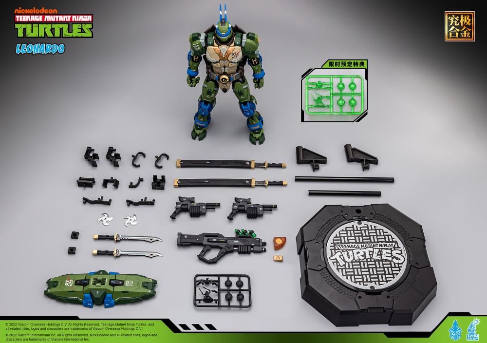 Heat Boys Teenage Mutant Ninja Turtles Mecha Leonardo
