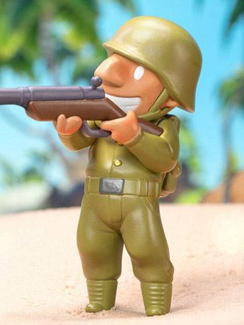 Metal Slug 3 Rifle Soldier Figure Gallery Image 2