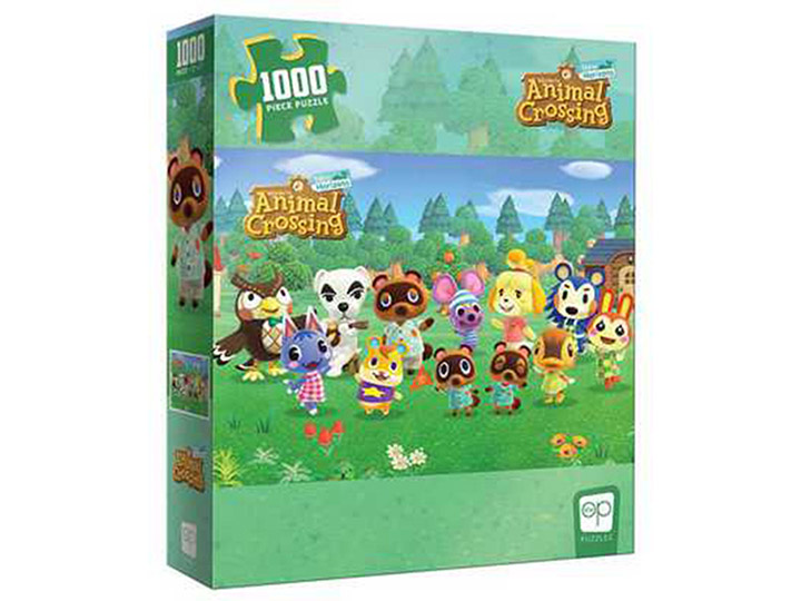 Animal Crossing New Horizons Welcome to Island Life 1000-Piece Puzzle Gallery Image 1