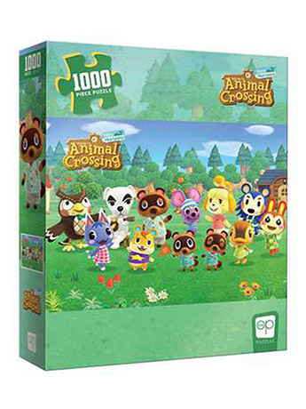 Animal Crossing New Horizons Welcome to Island Life 1000-Piece Puzzle Gallery Image 2