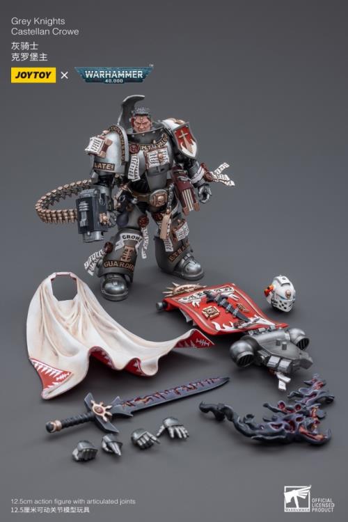 Warhammer 40K Grey Knights Castellan Crowe 1/18 Scale Action Figure Gallery Image 12