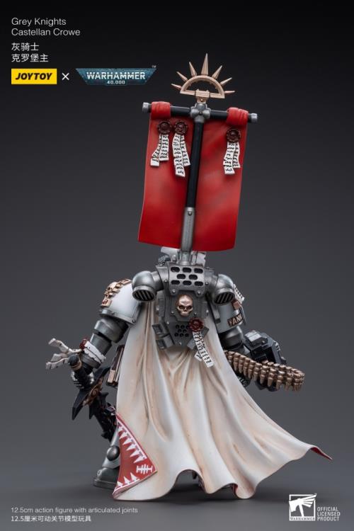Warhammer 40K Grey Knights Castellan Crowe 1/18 Scale Action Figure Gallery Image 5