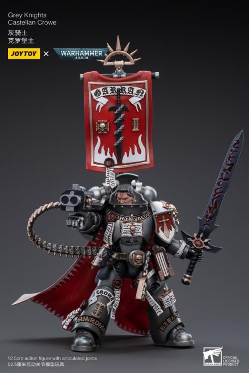 Warhammer 40K Grey Knights Castellan Crowe 1/18 Scale Action Figure Gallery Image 10
