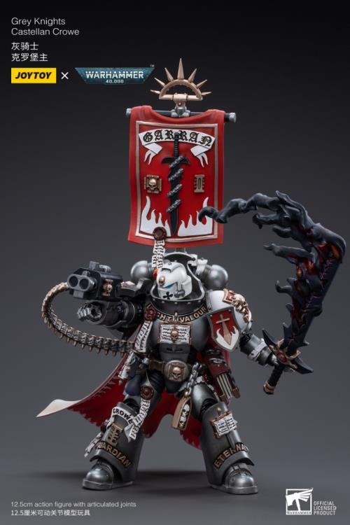 Warhammer 40K Grey Knights Castellan Crowe 1/18 Scale Action Figure Gallery Image 7