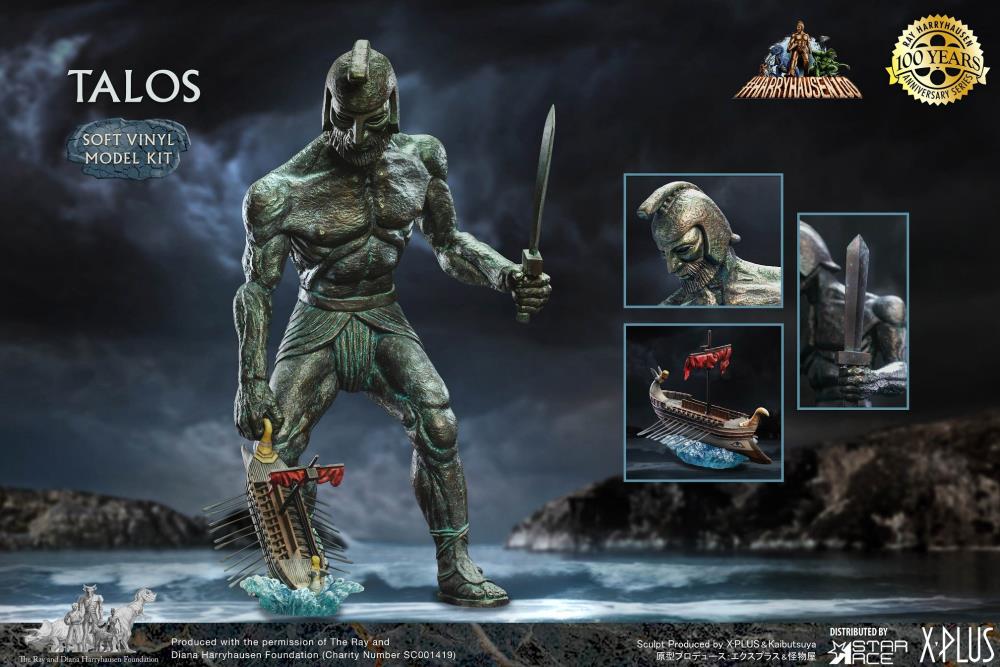 SF・ファンタジー・ホラー TALOS Jason Argonauts Limited Edition Jason and the Argonauts Talos Limited Edition Model Kit