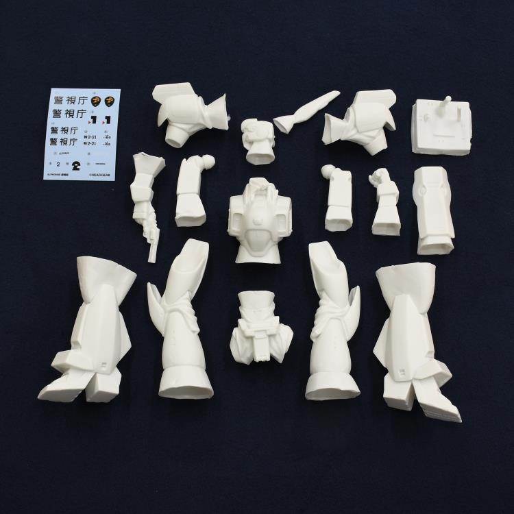 Mobile Police Patlabor AV-98 Ingram Unit 1 Alphonse (Theatrical Ver.) 1/35 Scale Soft Vinyl Garage Kit (Reissue) Gallery Image 9