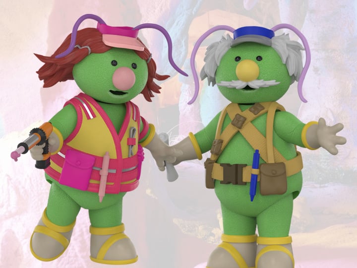 Fraggle Rock Architect Doozer and Cotterpin Doozer Action Figure Two-Pack Gallery Image 1
