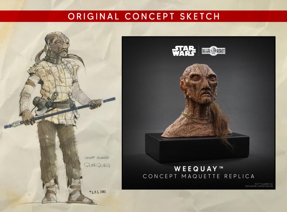 Star Wars: Return of the Jedi Weequay Concept Limited Edition Maquette Replica Gallery Image 13