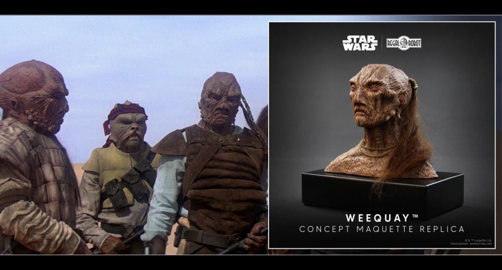 Star Wars: Return of the Jedi Weequay Concept Limited Edition Maquette Replica Gallery Image 12