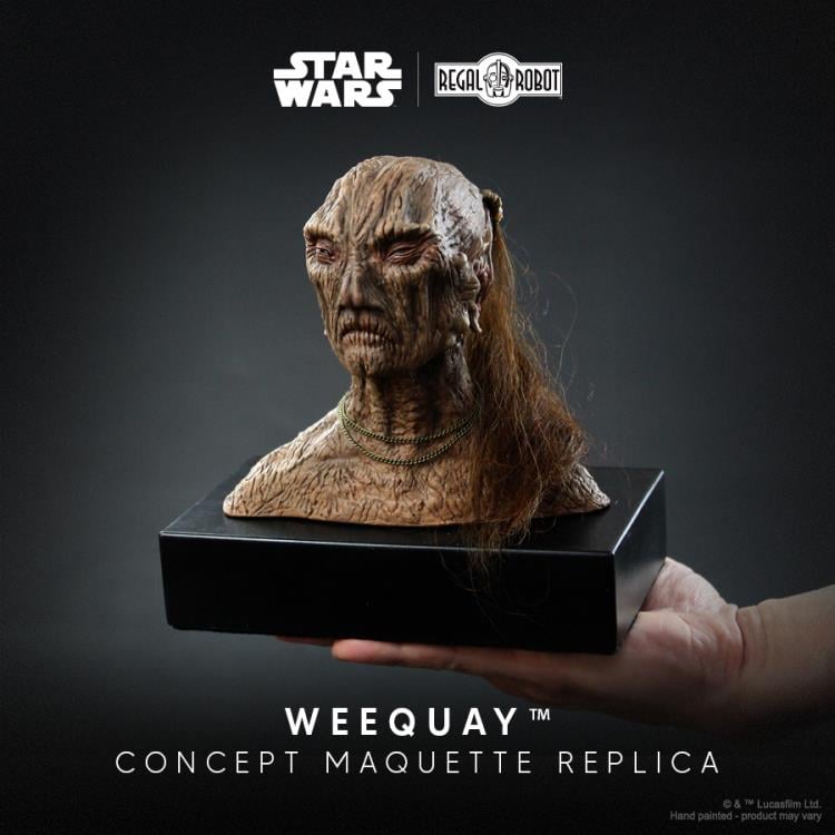 Star Wars: Return of the Jedi Weequay Concept Limited Edition Maquette Replica Gallery Image 8