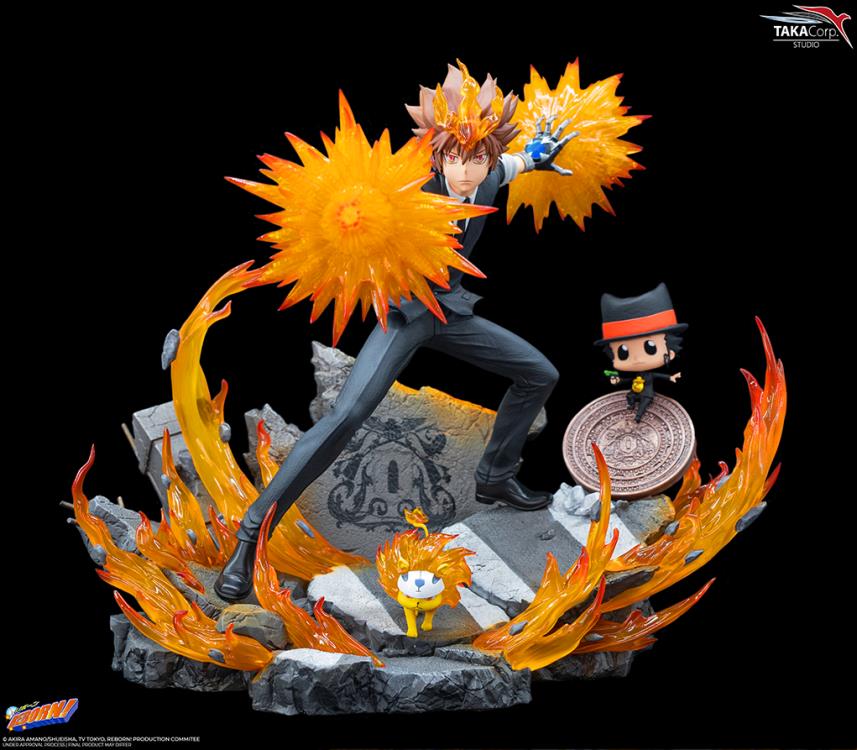 Katekyo Hitman Reborn! Tsuna, Reborn & Natsu 1/6 Scale Limited Edition Statue Gallery Image 4