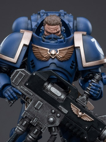 Warhammer 40K Ultramarines Primaris Eradicator Branis Ventan 1/18 Scale Figure Gallery Image 2