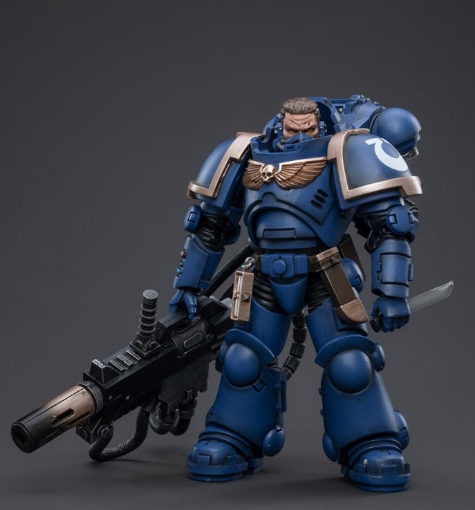 Warhammer 40K Ultramarines Primaris Eradicator Branis Ventan 1/18 Scale Figure Gallery Image 3