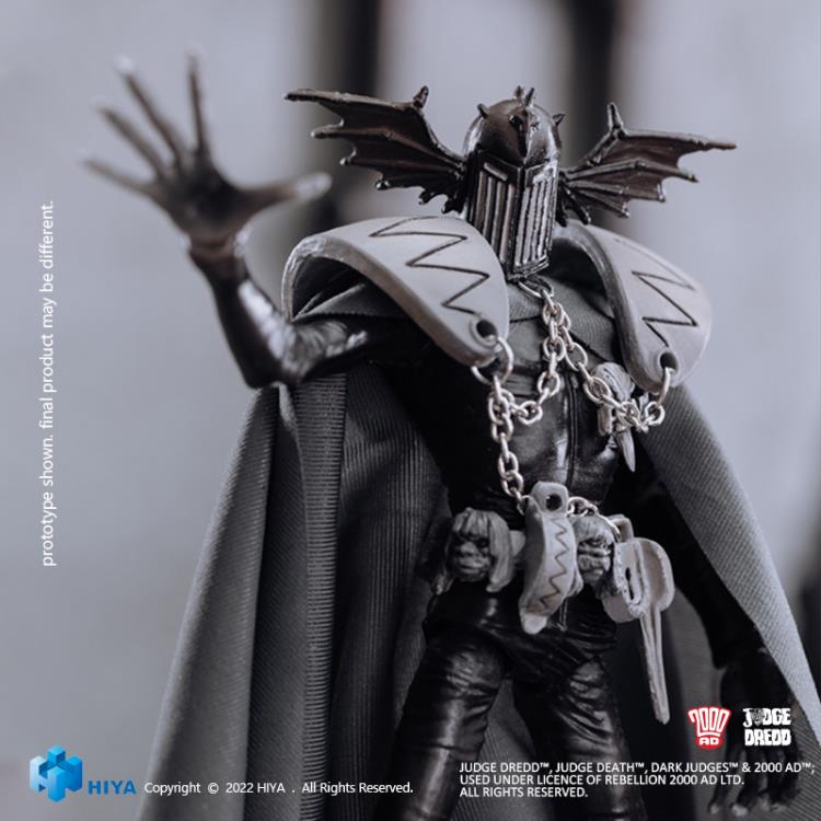 2000 AD Exquisite Mini Series Judge Fear (Black & White) 1:18 Scale PX Previews Exclusive Figure Gallery Image 10