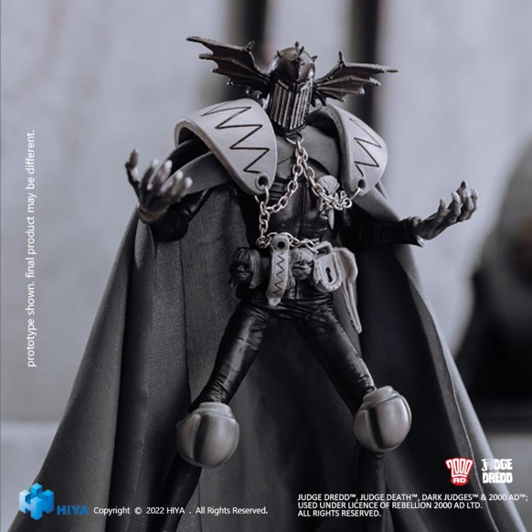 2000 AD Exquisite Mini Series Judge Fear (Black & White) 1:18 Scale PX Previews Exclusive Figure Gallery Image 9