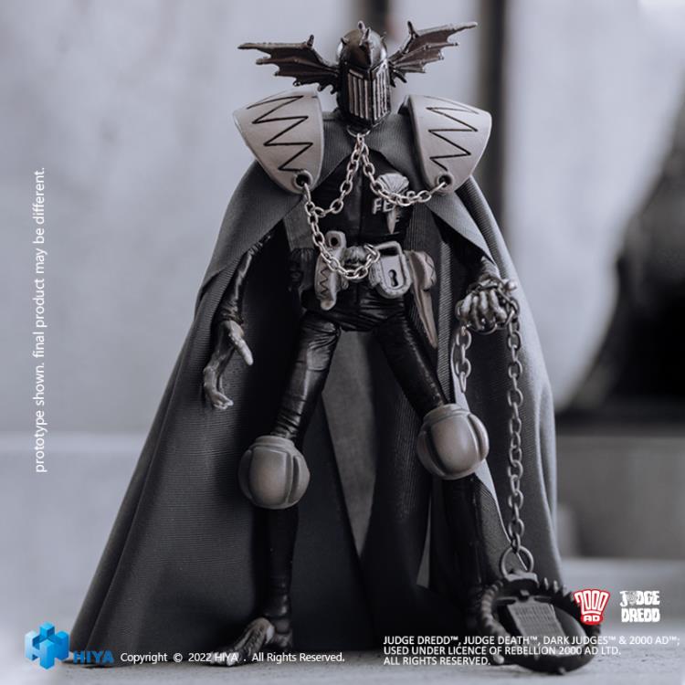 2000 AD Exquisite Mini Series Judge Fear (Black & White) 1:18 Scale PX Previews Exclusive Figure Gallery Image 7