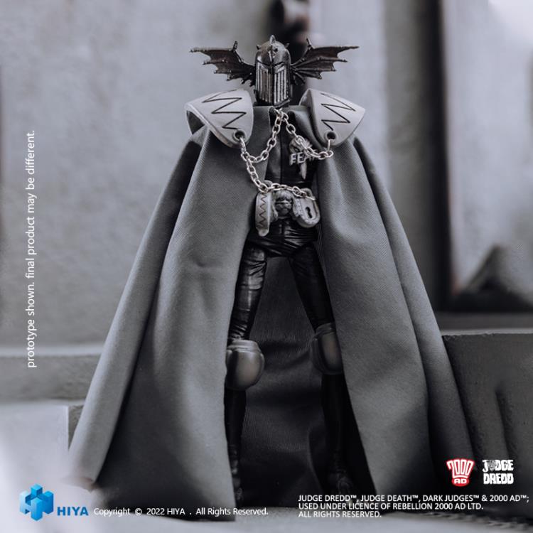 2000 AD Exquisite Mini Series Judge Fear (Black & White) 1:18 Scale PX Previews Exclusive Figure Gallery Image 8