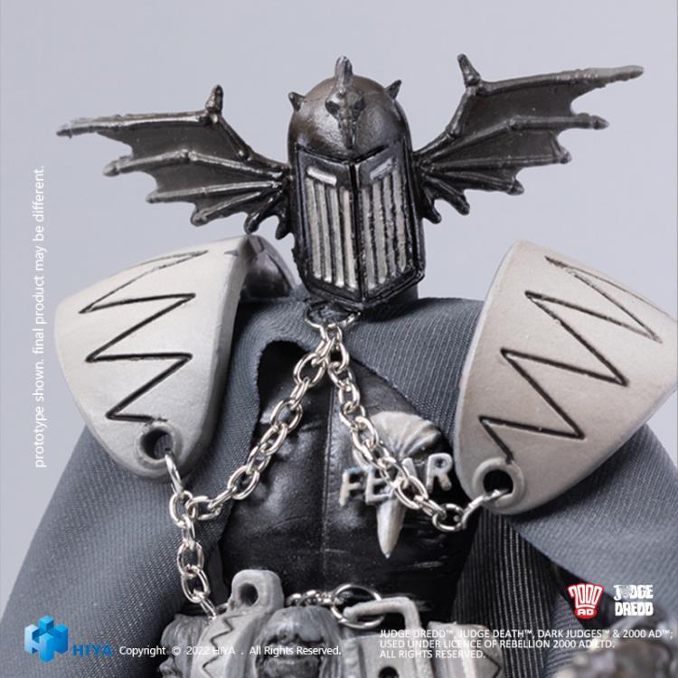 2000 AD Exquisite Mini Series Judge Fear (Black & White) 1:18 Scale PX Previews Exclusive Figure Gallery Image 6