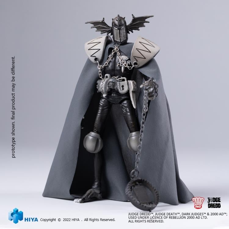 2000 AD Exquisite Mini Series Judge Fear (Black & White) 1:18 Scale PX Previews Exclusive Figure Gallery Image 3
