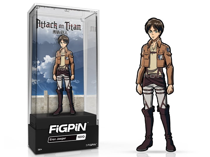 Attack on Titan FiGPiN #1010 Eren Jaeger Gallery Image 1