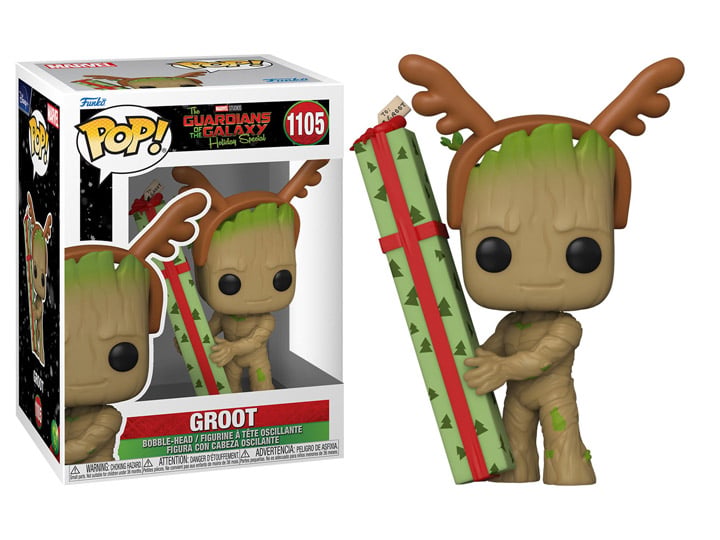 Pop! Marvel: Guardians of the Galaxy Holiday Special - Groot Gallery Image 1
