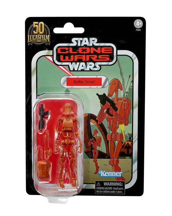 Star Wars: The Vintage Collection Battle Droid (Clone Wars) Gallery Image 9