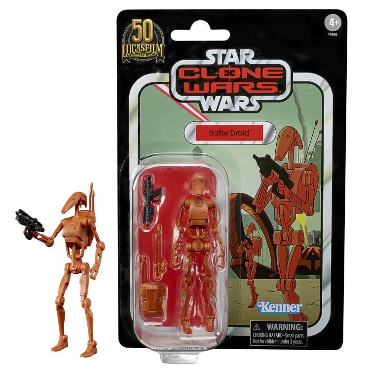 Star Wars: The Vintage Collection Battle Droid (Clone Wars) Gallery Image 8