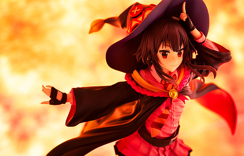 KonoSuba CA Works Megumin (School Uniform Ver.) 1/7 Scale Figure (Reissue) Gallery Image 12