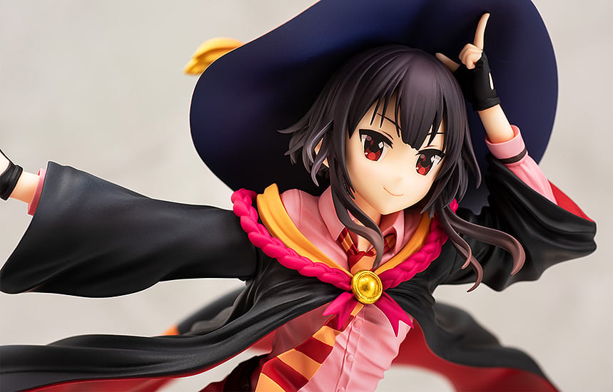 KonoSuba CA Works Megumin (School Uniform Ver.) 1/7 Scale Figure (Reissue) Gallery Image 8