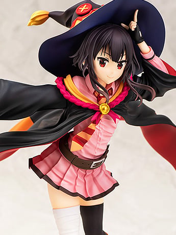 KonoSuba CA Works Megumin (School Uniform Ver.) 1/7 Scale Figure (Reissue) Gallery Image 2