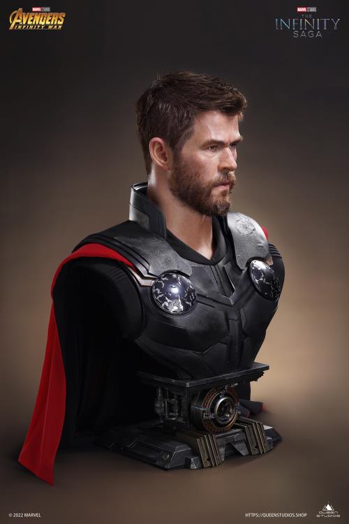 Avengers: Infinity War Thor Limited Edition Life-Size Bust Gallery Image 4