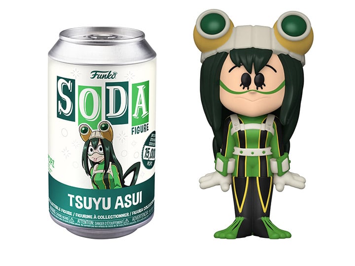 My Hero Academia Vinyl Soda Tsuyu Asui Limited Edition Figure Gallery Image 1