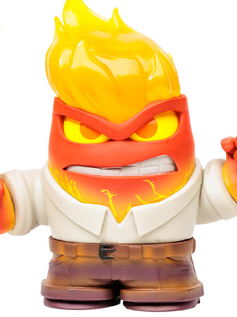 Disney Mirrorverse 5" Anger Figure Gallery Image 2