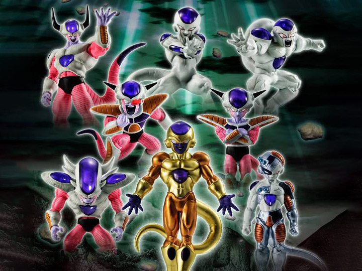 Dragon Ball Z High Grade Real Figure Frieza Complete Set Gallery Image 1