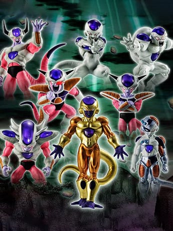 Dragon Ball Z High Grade Real Figure Frieza Complete Set Gallery Image 2