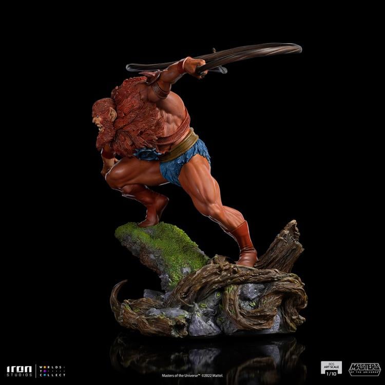 Masters of the Universe Battle Diorama Series Beast Man 1/10 Art Scale Limited Edition Statue Gallery Image 5