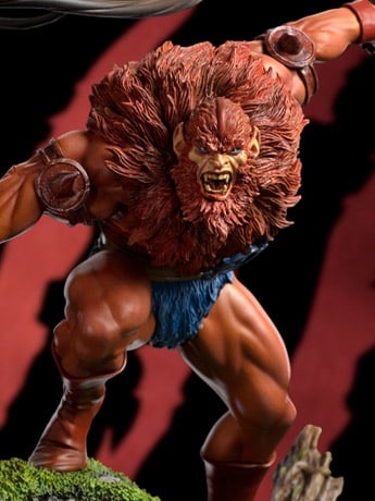Masters of the Universe Battle Diorama Series Beast Man 1/10 Art Scale Limited Edition Statue Gallery Image 2