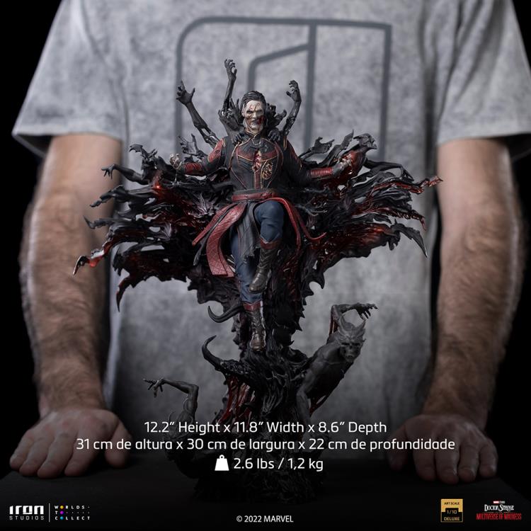 Doctor Strange In the Multiverse of Madness Dead Defender Strange Deluxe 1/10 Art Scale Limited Edition Statue Gallery Image 16
